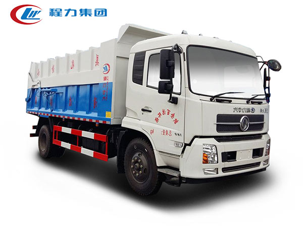 國六東風(fēng)天錦壓縮式對接垃圾車